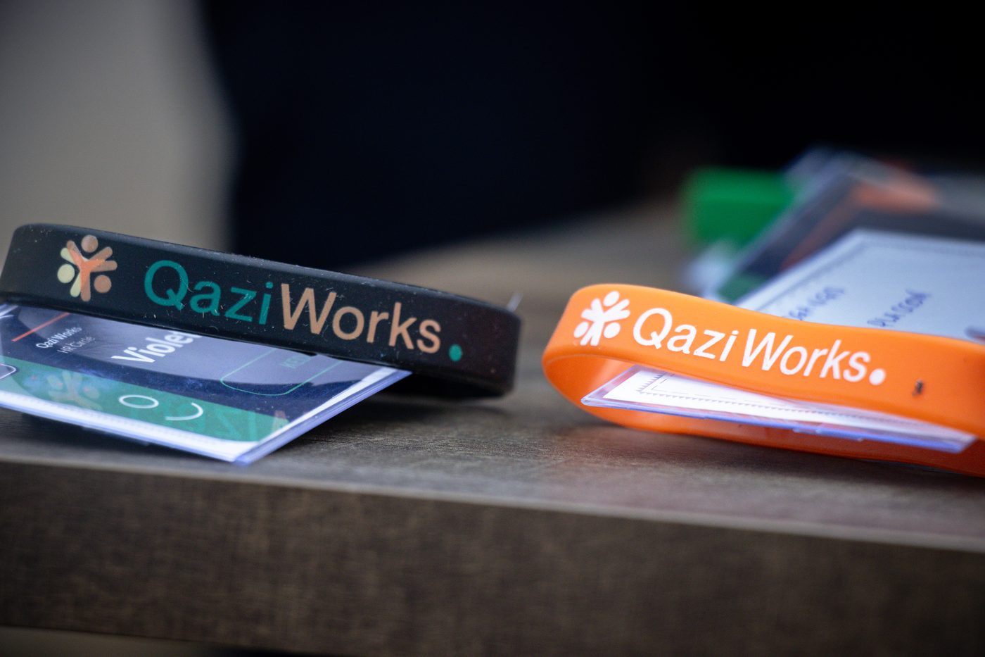 Qazi Works event wristbands